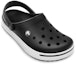 Order Crocs Crocband Beach Sandals Unisex Black White 11989-060
