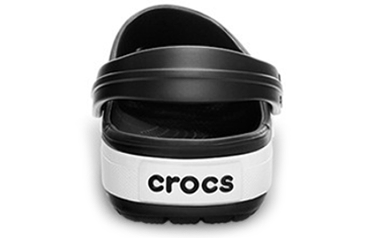 Lookbook Crocs Crocband Beach Sandals Unisex Black White 11989-060