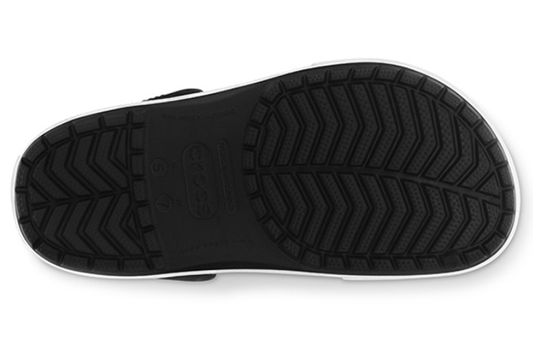 Purchase Crocs Crocband Beach Sandals Unisex Black White 11989-060