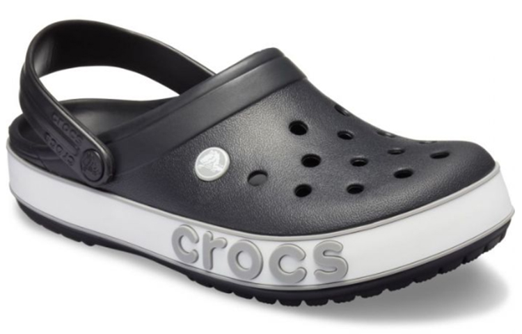 Crocs Crocband Bold Logo Clog Black Unisex Sandals 圖 2