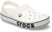 Order Crocs Crocband Logo Audaz Blanco Zuecos Sandalias 206021-103
