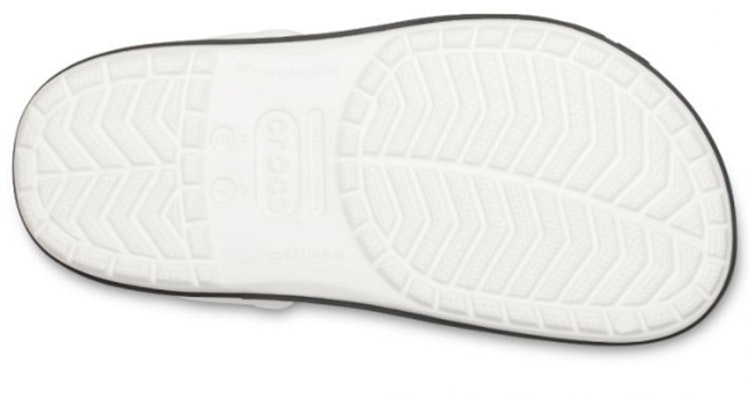 Crocs Crocband Bold Logo Clog White Sandals 206021-103 Lookbook Crocs Crocband Bold Logo Clog White Sandals 206021-103