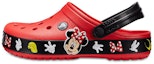 Buy Crocs Crocband Cartoon Mickey Mouse Wear-Resistant Unisex Red Black Sandals 'Red Black' 204936-90H