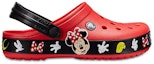 Order Crocs Crocband Cartoon Mickey Mouse Wear-Resistant Unisex Red Black Sandals 'Red Black' 204936-90H