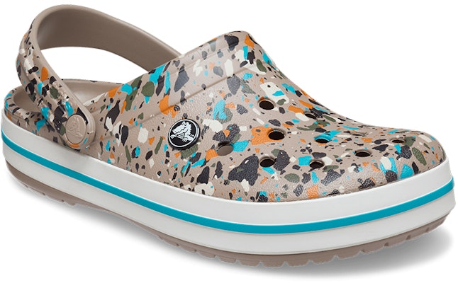 Crocs卡駱馳 Crocband 休閒洞洞涼鞋 男女同款 棕彩 Lookbook Crocs卡駱馳 Crocband 休閒洞洞涼鞋 男女同款 棕彩