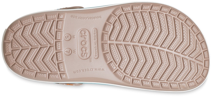 Crocs卡駱馳 Crocband 休閒洞洞涼鞋 男女同款 棕彩 Sizing Crocs卡駱馳 Crocband 休閒洞洞涼鞋 男女同款 棕彩