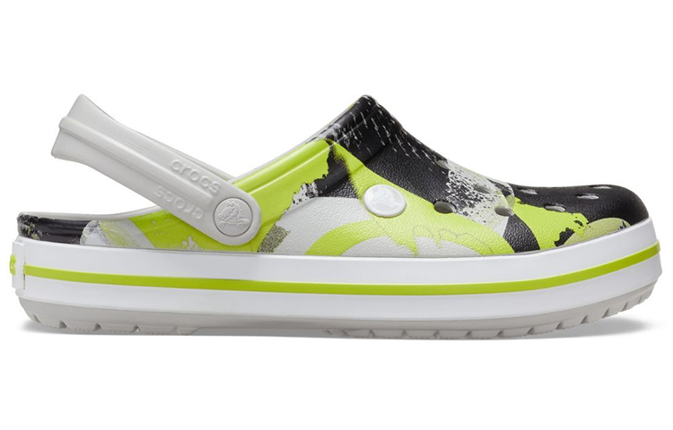 Order Crocs Crocband Unisex Sandalen Weiß Schwarz Grün Langlebig Casual 206593-1DU