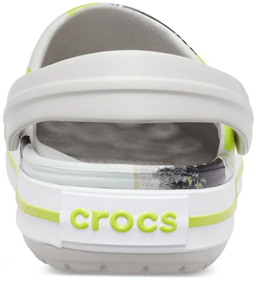 Crocs Crocband Unisex Sandalen Weiß Schwarz Grün Langlebig Casual 206593-1DU Details for Crocs Crocband Unisex Sandalen Weiß Schwarz Grün Langlebig Casual 206593-1DU