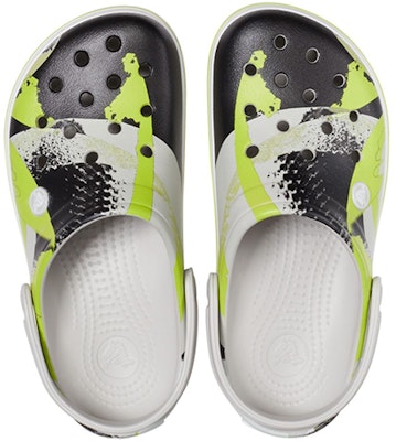 Sandalias Unisex Crocs Crocband Resistentes Blanco Negro Verde 'Blanco Negro Verde' 206593-1DU Purchase Sandalias Unisex Crocs Crocband Resistentes Blanco Negro Verde 'Blanco Negro Verde' 206593-1DU
