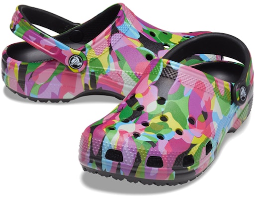 Crocs Crocband Classic Bubble Clog 'Multi-Color' 207298-0C4 Lookbook Crocs Crocband Classic Bubble Clog 'Multi-Color' 207298-0C4