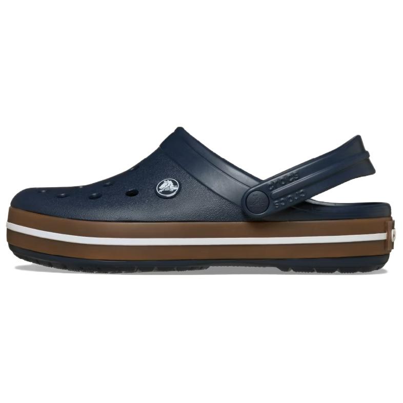 Crocs Crocband Classic Navy Clogs Casual Slip-On Shoes. 212756-410