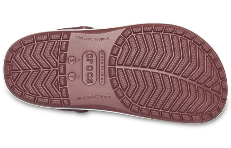 Sizing Crocs Crocband Clog 'Burgundy' 11016-616