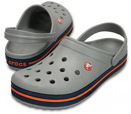 Crocs Crocband 卡骆班拖鞋 '灰色' 11016-01U Shop Crocs Crocband 卡骆班拖鞋 '灰色' 11016-01U