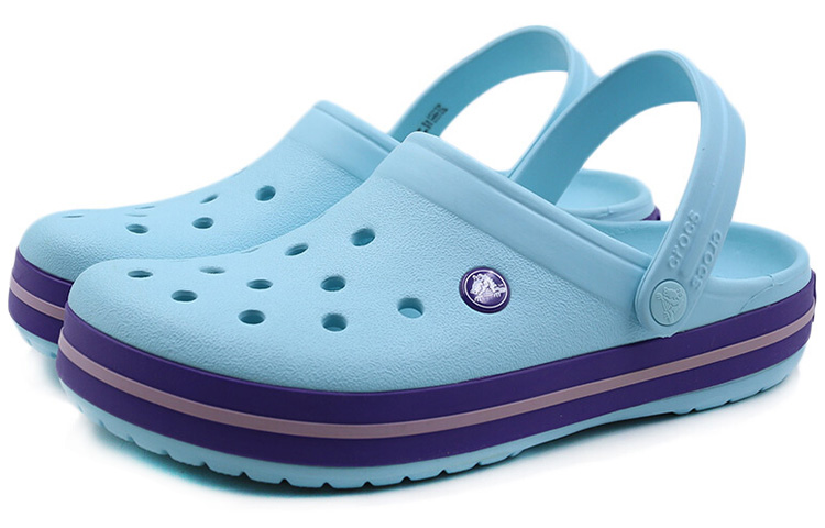 Lookbook Crocs Crocband Clog 'Ice Blue Dalam Biru' 11016-4O9