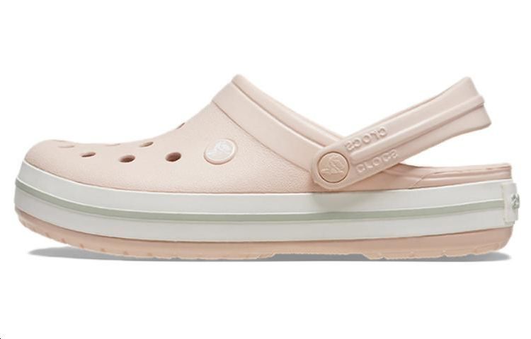 Crocs Crocband Clog EVA Slip-On Breathable Pink Hole Shoes 11016-227143