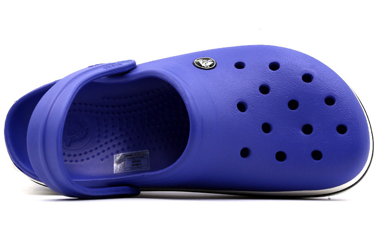 Shop Crocs Crocband Clogs 'Blue White' 11016-4BE