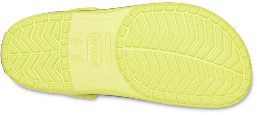 Crocs Crocband Clogs 'Citrus Grey' 11016-725 Sizing Crocs Crocband Clogs 'Citrus Grey' 11016-725