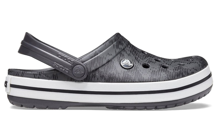 Order Crocs Crocband Clogs 'Grey Black' 206474-02W