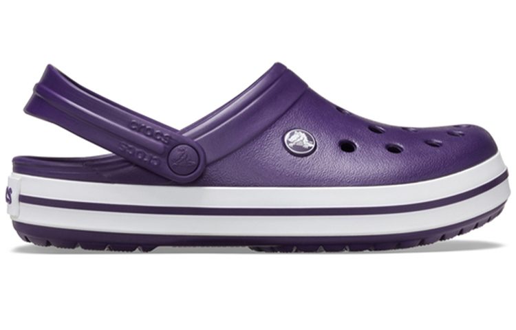 Order Crocs Crocband Clogs 'Purple White' 11016-55Y
