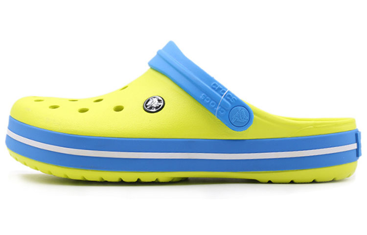 Crocs Crocband Clogs 'Yellow Blue' 11016-73E