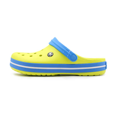 Crocs Crocband Clogs 'Yellow Blue'