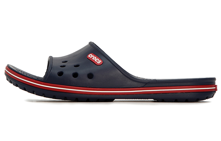 Crocs Crocband Crocs Black Unisex Sandals 'Dark Blue Red' 204108-4CC