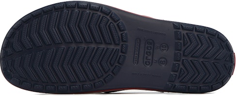 クロックス クロックバンド サンダル 紺/赤 (Unisex) 204108-4CC Shop クロックス クロックバンド サンダル 紺/赤 (Unisex) 204108-4CC