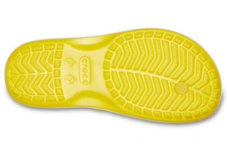 Shop 卡骆驰 Crocband 夹脚人字拖 黄色 11033-7B0