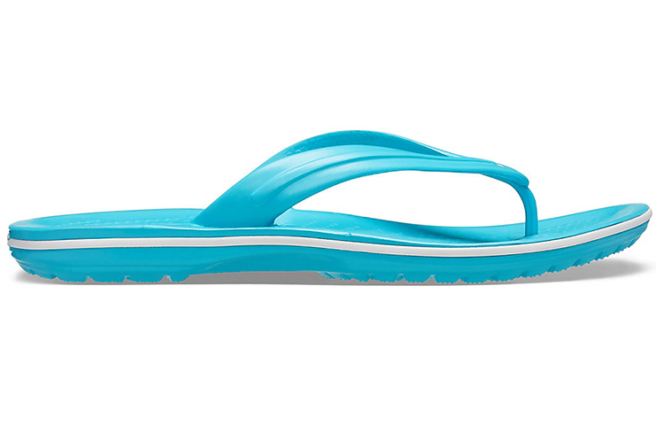 Order Crocs Crocband Flip Flops 'Digital Aqua' 11033-4SL