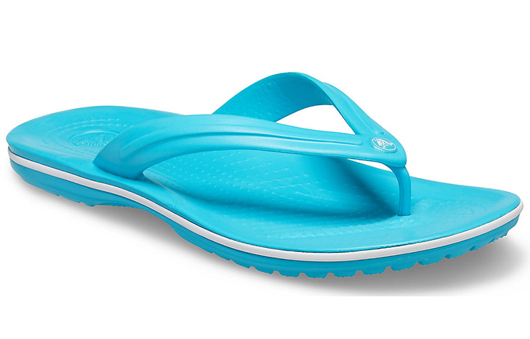 Lookbook Crocs Crocband Flip Flops 'Digital Aqua' 11033-4SL
