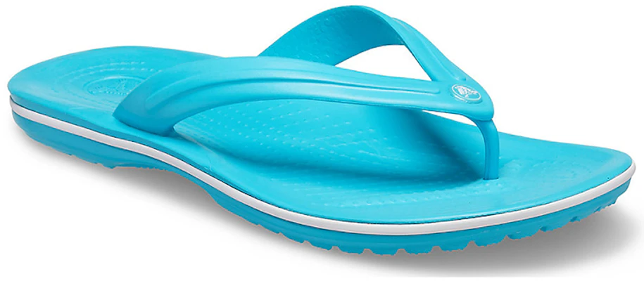 Crocs Crocband Flip Flops 'Digital Aqua' 11033-4SL Lookbook Crocs Crocband Flip Flops 'Digital Aqua' 11033-4SL