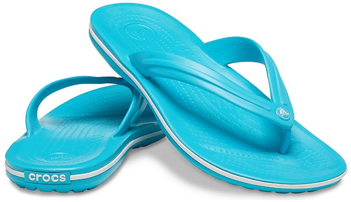 Crocs 卡駱班 人字拖鞋 水波藍 Details for Crocs 卡駱班 人字拖鞋 水波藍