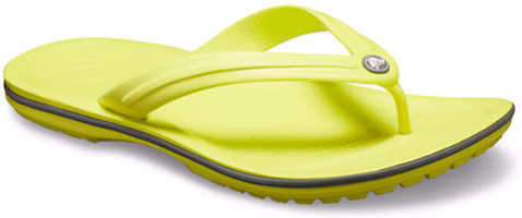 Lookbook Crocs 卡骆班 轻便舒适夾腳拖鞋 黄色