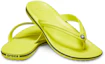 Shop Crocs Crocband Flip Flops 'Lemon' 11033-7H1
