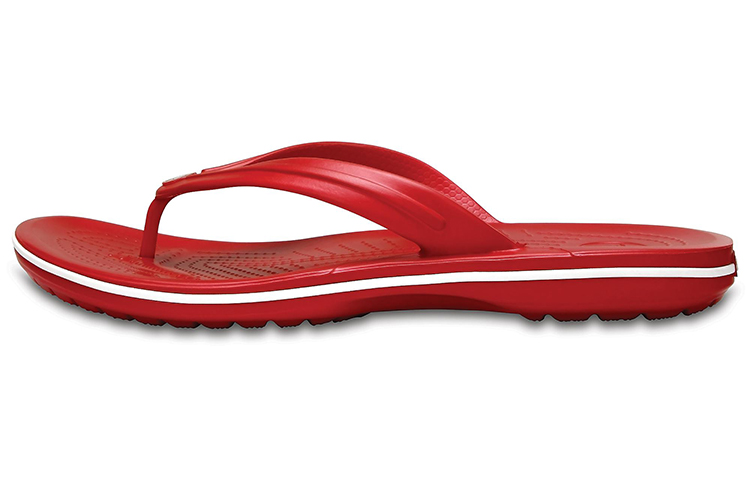 Crocs Crocband Flip Flops 'Red White' 11033-6FT
