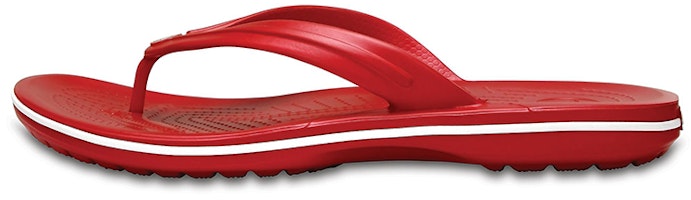 Crocs Crocband Flip Flops 'Red White' 11033-6FT Crocs Crocband Flip Flops 'Red White' 11033-6FT