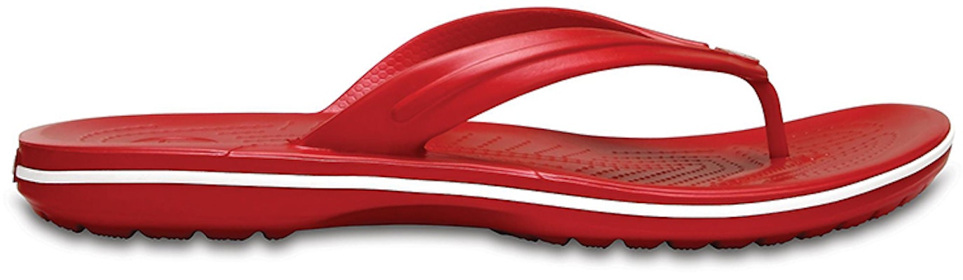 Crocs Crocband Flip 簡約舒適 人字運動拖鞋 紅色 Order Crocs Crocband Flip 簡約舒適 人字運動拖鞋 紅色