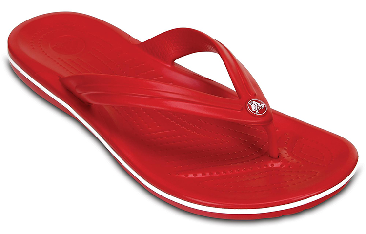 Lookbook Crocs Crocband Flip Flops 'Red White' 11033-6FT