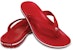 Crocs Crocband Selipar Jepun 'Merah Putih' 11033-6FT