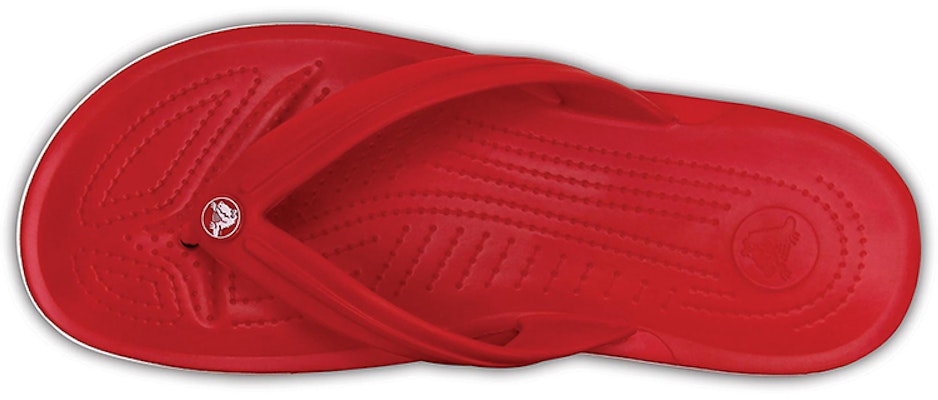 Crocs Crocband Flip 簡約舒適 人字運動拖鞋 紅色 Purchase Crocs Crocband Flip 簡約舒適 人字運動拖鞋 紅色
