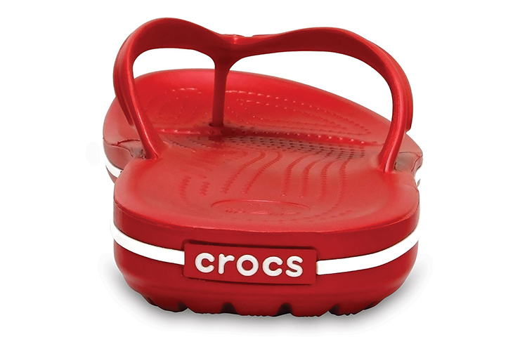 Details for Crocs Crocband Flip Flops 'Red White' 11033-6FT