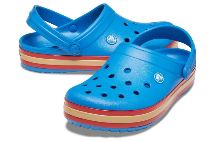 Crocs Crocband Hyper Shine Clog Blue Sandals 圖 3