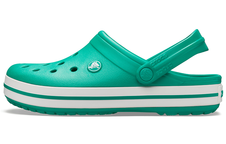 Crocs Crocband Lightweight Wear-Resistant Unisex Green Sandals 11016-3TL