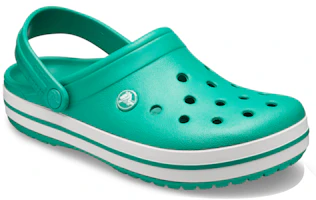 Lookbook Crocs 卡駱馳 Crocband 輕便耐磨涼鞋 男女同款 綠