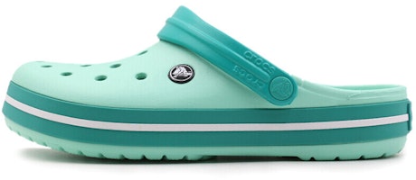 Crocs Crocband Lightweight Wear-Resistant Unisex Mint Green Sandals 11016-3R6 Crocs Crocband Lightweight Wear-Resistant Unisex Mint Green Sandals 11016-3R6