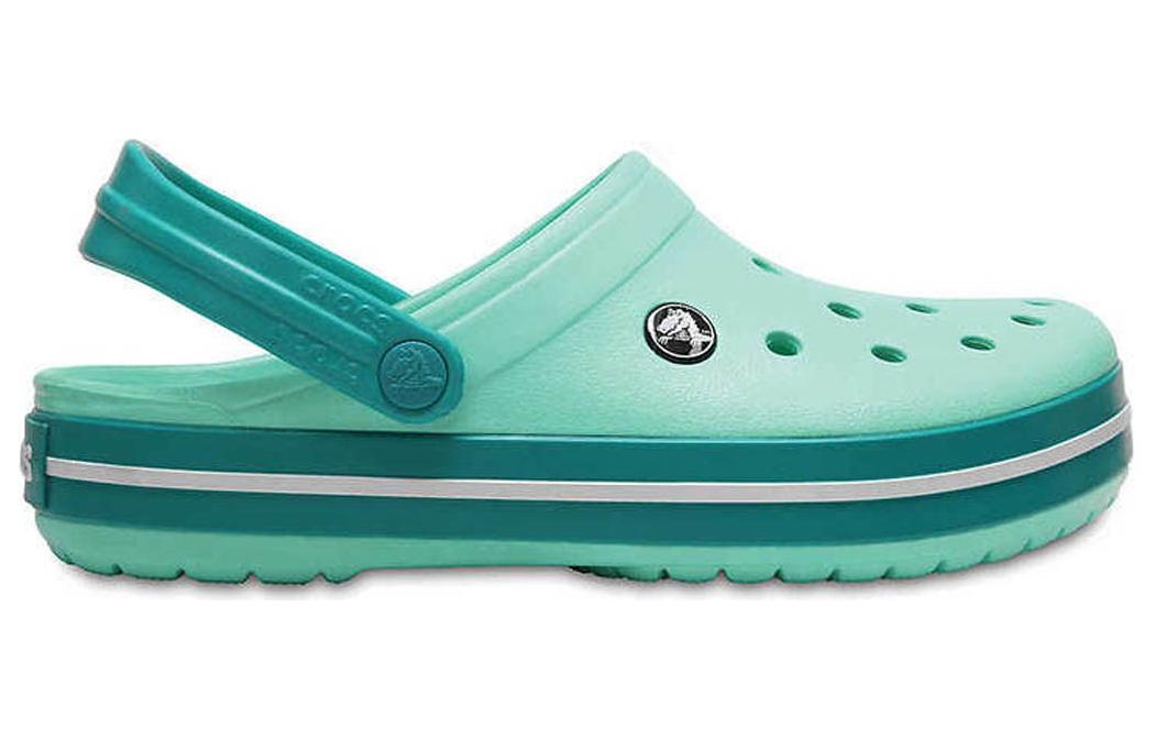 Order Crocs 轻便耐磨蓝绿色中性凉鞋 11016-3R6