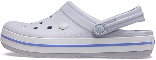 Crocs Crocband Lightweight Wear-Resistant Unisex Gray Sandals 11016-1FH Crocs Crocband Lightweight Wear-Resistant Unisex Gray Sandals 11016-1FH