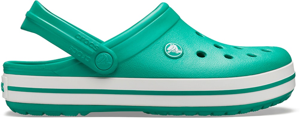 Crocs 卡駱馳 Crocband 輕便耐磨涼鞋 男女同款 綠 Order Crocs 卡駱馳 Crocband 輕便耐磨涼鞋 男女同款 綠