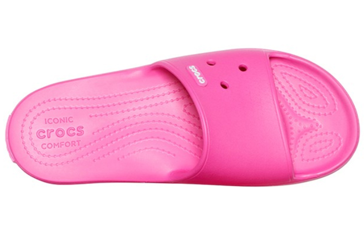 Shop Crocs Crocband lll Slippers Pink 205733-6QR