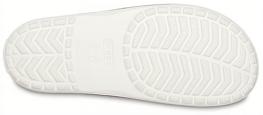 Crocs Crocband lll Slippers White 205733-103 Shop Crocs Crocband lll Slippers White 205733-103